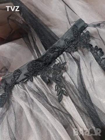 Бална рокля от две части ХS + чанта , снимка 5 - Рокли - 36577893