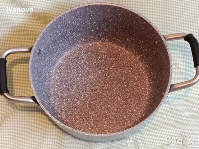 Тенджера GRAN GOURMET с незалепващо покритие без PFOA на TVS Италия., снимка 3 - Съдове за готвене - 55933124