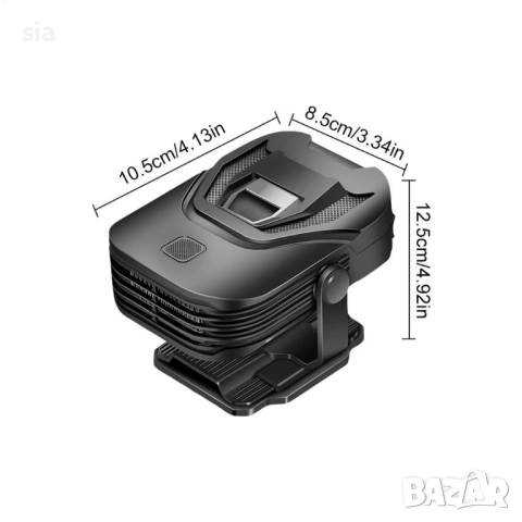 Печка за Автомобил, Размразител на прозорци, 12V, 150W, снимка 2 - Аксесоари и консумативи - 38830519