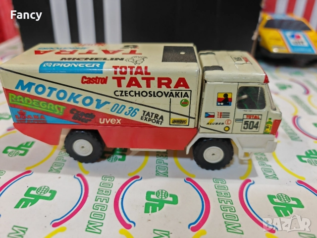 Стара играчка камион че Tatra Чехословакия , снимка 2 - Колекции - 52464607