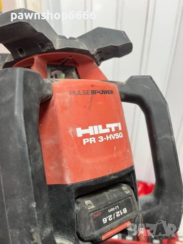 Ротационен  лазер Hilti PR 3-HVSG, снимка 12 - Измервателни инструменти - 51492383