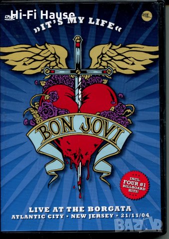 Bon Jovi-Its my Life, снимка 1 - DVD дискове - 35463527