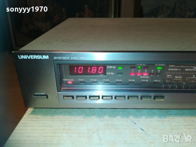 *universum hifi tuner внос swiss 1703210911, снимка 4 - Ресийвъри, усилватели, смесителни пултове - 32191187