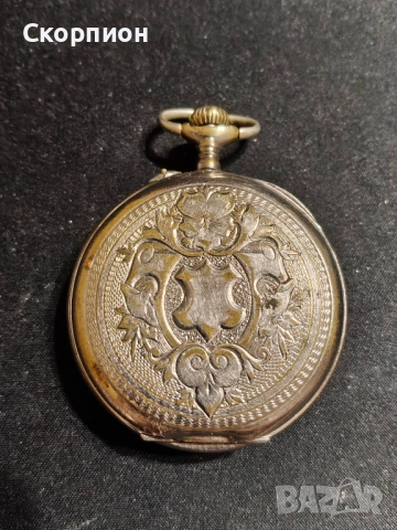 Швейцарски джобен часовник с посребрени капаци 1925г. - ПРОМОЦИЯ, снимка 16 - Джобни - 49866321