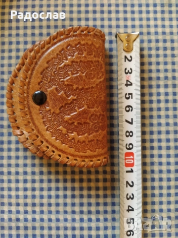 старо кожено портмоне , снимка 7 - Портфейли, портмонета - 54339161