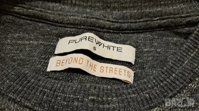 Пуловер мъжки, S, Pure White, снимка 5 - Пуловери - 48974796