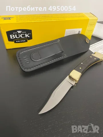 Сгъваемият нож Buck 110 Folding Hunter