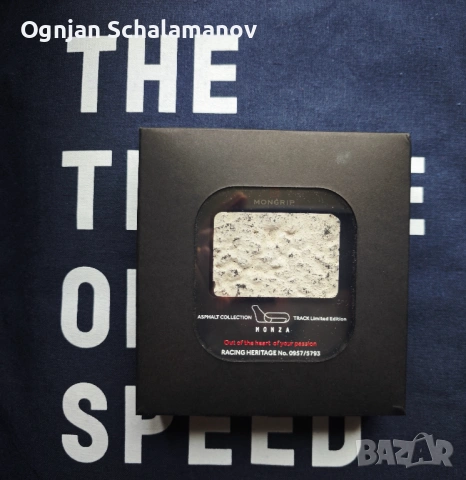 За феновете на F 1-от пистата Monza Италия асфалт колекция