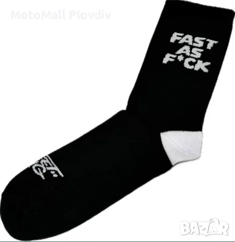 НОВО MOTO 7.99 чорапи "BORN TO RIDE" и "FAST AS F*CK , нови модели, снимка 3 - Аксесоари и консумативи - 49271430