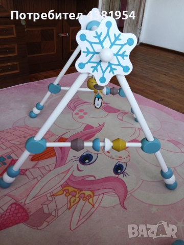 Трапецовидна арка за игра/ бебешка гимнастика Solini Polar Play, снимка 2 - Други - 51625970
