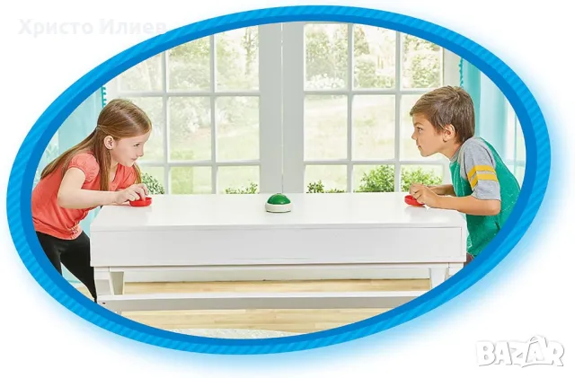 Въздушен хокей за под или маса Super Mario Настолна игра, снимка 7 - Други - 48767652