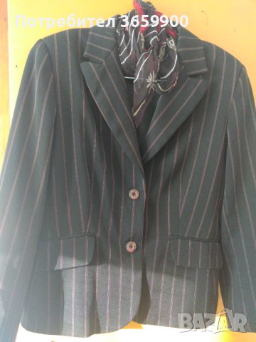 Елегантен/бизнес костюм, размер 46, снимка 3 - Костюми - 42551821