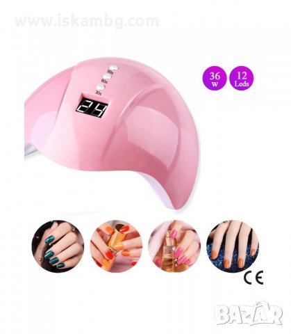 ПЕЧКА ЗА МАНИКЮР С ГЕЛ ЛАК 36W - код 2782