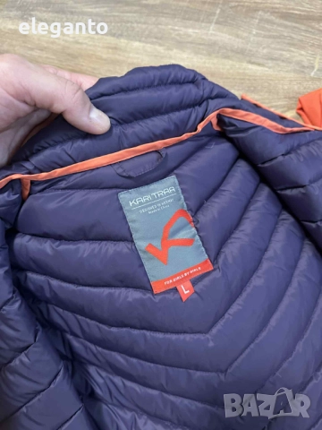 Висок клас дамска зимна пухенка Kari Traa Down EVA puffer Jacket , L размер , снимка 9 - Якета - 52826465