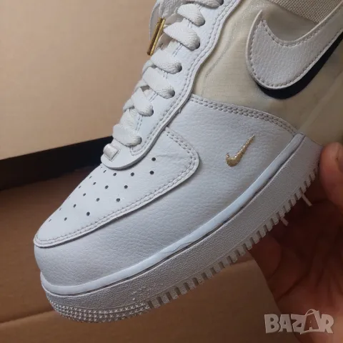 маратонки Nike Air Force 1 React 'White Sail Black' номер 44 ,5, снимка 9 - Маратонки - 49787305