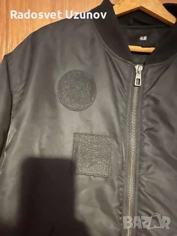 Мъжко бомбър яке H&M, снимка 2 - Якета - 54211169