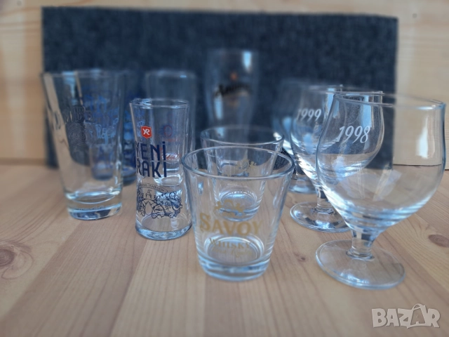 Чаши за уиски, бира, узо, ракия - 11бр., снимка 10 - Чаши - 47805662