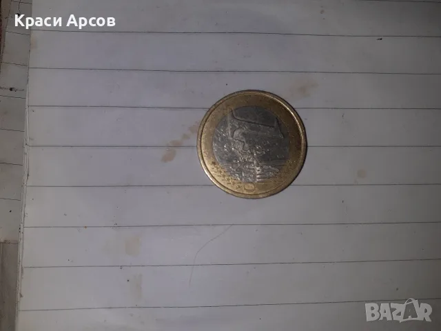 продавам френска монета от 1 евро 1999 год., снимка 2 - Други ценни предмети - 56063905