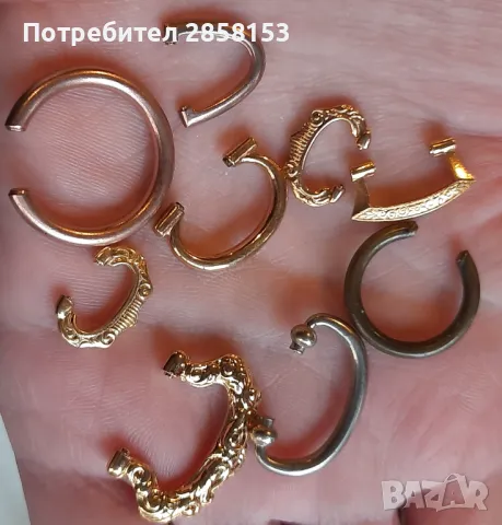 Стари халки за джобни часовници, снимка 4 - Антикварни и старинни предмети - 49805305