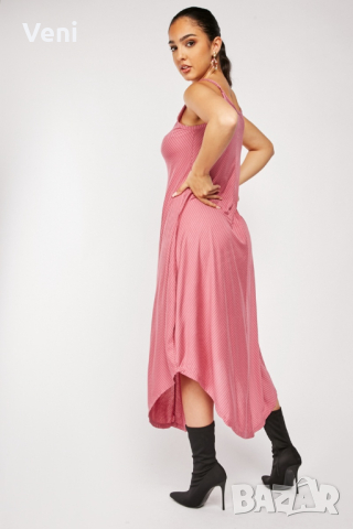 Игрива и елегантна рокля за бременни, снимка 3 - Дрехи за бременни - 44931124