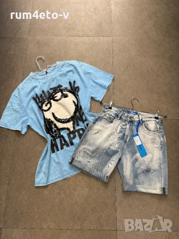 Тениски от варен памук , снимка 5 - Тениски - 50423964