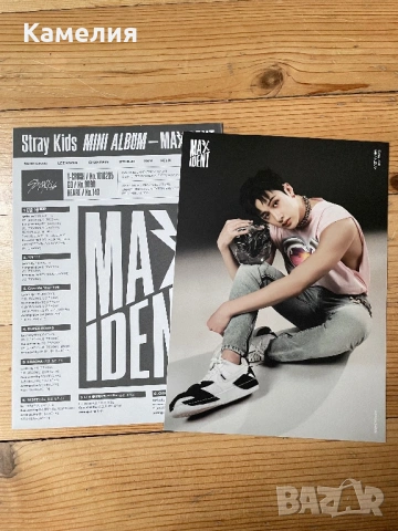 Stray kids Maxident кпоп албум, снимка 3 - CD дискове - 53203584