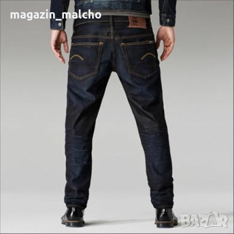 МЪЖКИ ДЪНКИ - G-STAR RAW 3301 LOW TAPERED; размери: W28 L32, W32 L34 и W34 L34, снимка 2 - Дънки - 31958041