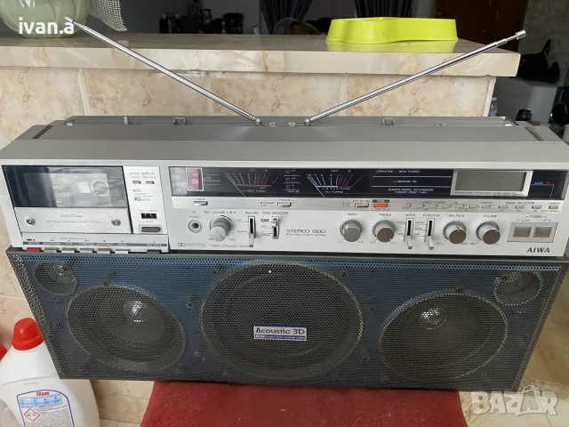 Касетофон Aiwa CS-880, снимка 2 - Радиокасетофони, транзистори - 56153175