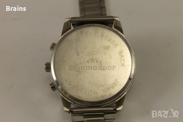 COMMODOOR Chronograph Мъжки Кварцов Часовник, снимка 8 - Мъжки - 40830475