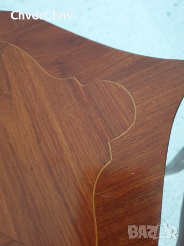 2бр-чифт стари френски дървени конзолни масички-шкафчета за легло, снимка 14 - Шкафове - 54091644