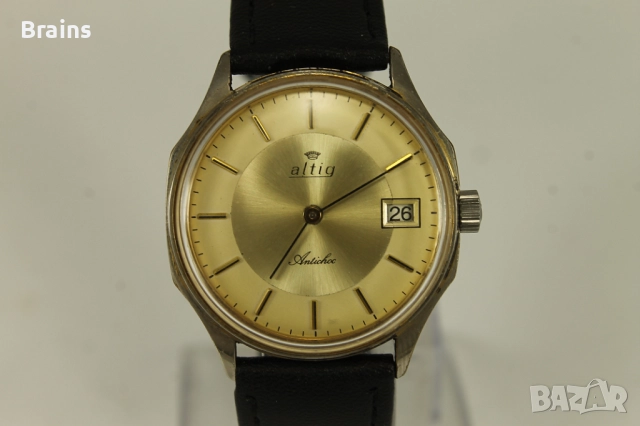 1960's ALTIG Френски Ръчен Часовник, снимка 4 - Антикварни и старинни предмети - 51758116