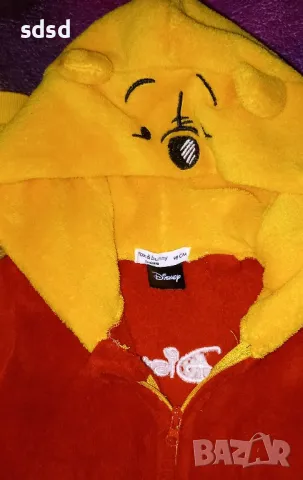 Детски пухен гащеризон мечо пух , снимка 3 - Детски якета и елеци - 49158733