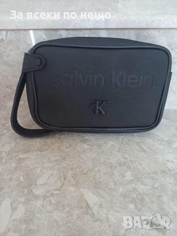 Calvin Klein Мъжки Черен Несесер Келвин Клайн - Различни Модели Код Bal Style72, снимка 3 - Чанти - 55939288