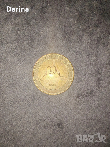 Възпоменателна монета катедралата Нотр Дам в Париж , снимка 4 - Нумизматика и бонистика - 52092523