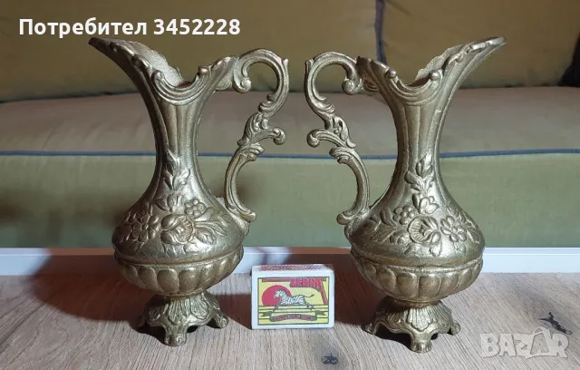 канички бронз за ценители два броя , снимка 7 - Декорация за дома - 49609697