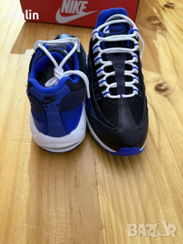 Nike Air Max 95 - Black/White-Team Royal-Deep Royal Blue, снимка 3 - Спортни обувки - 52311401
