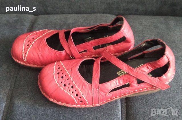 Червени ортопедични обувки "Riker"® antistress, снимка 3 - Други - 37389592