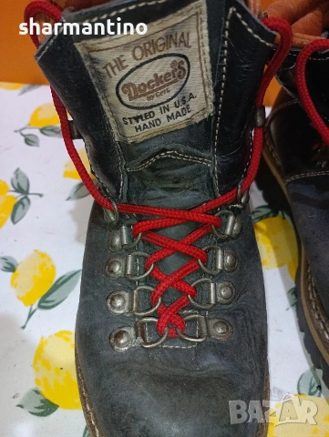Dockers N 38 кожени трапери боти, снимка 4 - Дамски боти - 53101895