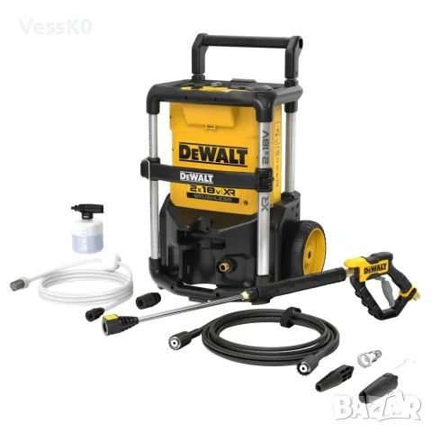 DeWALT DCMPW1600N - Акумулаторна водоструйка 2x18 V, 273 л/ч, 110 бара