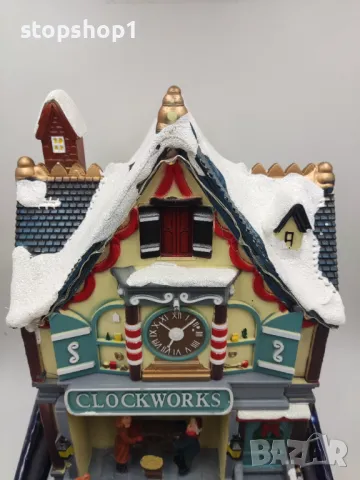 Magic Village Led музикална коледна къща светеща , снимка 3 - Декорация за дома - 48014786