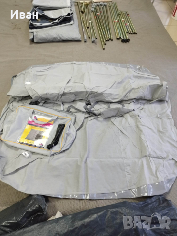 Резервиран! Нов. Оригинален висок анекс за форселт Dorema с висок връх. , снимка 16 - Палатки - 44740525