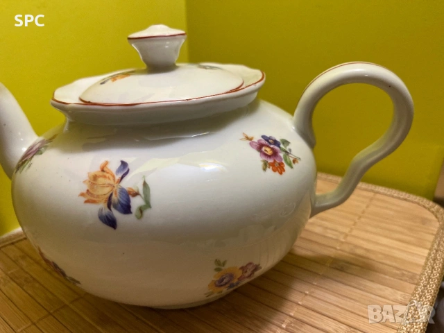 Порцеланов чайник, снимка 7 - Сервизи - 54307115