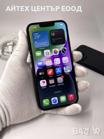 iPhone 14, 128GB, Midnight, 99% батерия, ОТЛИЧЕН, 1г. ГАРАНЦИЯ!, снимка 2 - Apple iPhone - 56005585