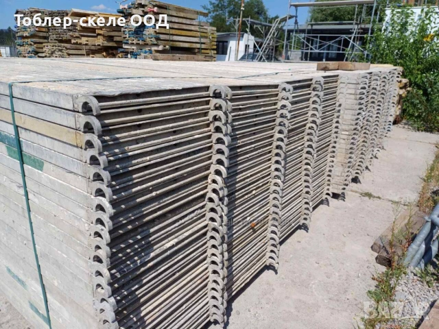 Швейцарско скеле Тоблер Мато1 200кв.м - фасадна площ, снимка 9 - Други машини и части - 53269081