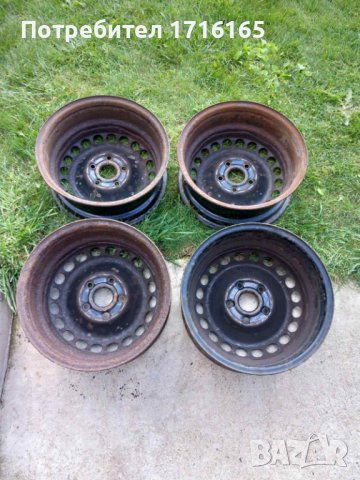 15 Железни джанти VOLKSWAGEN , снимка 3 - Гуми и джанти - 42144218