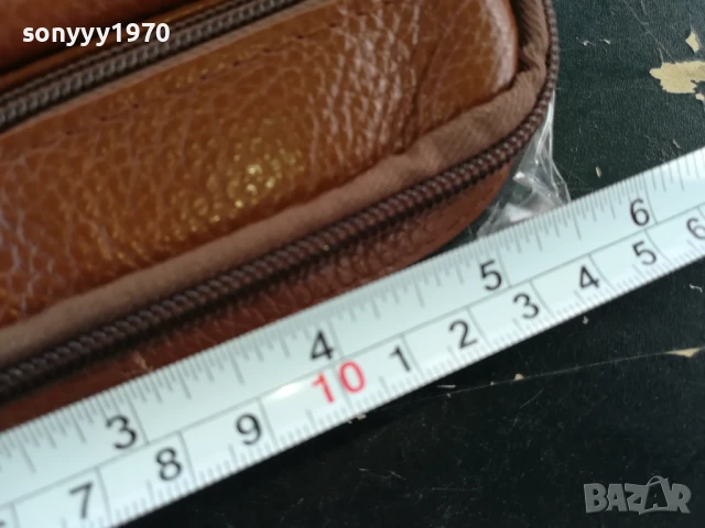 КАФЯВА ЧАНТА-КОЖЕНА 1907251838, снимка 14 - Чанти - 51075299