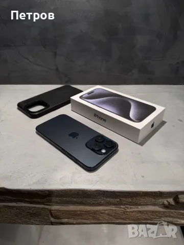 КАТО ЧИСТО НОВ Iphone 15 Pro Blue + подарък