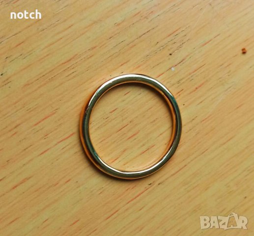 Златна халка, снимка 3 - Пръстени - 36628443