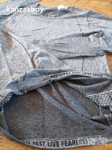 NIKE DRI-FIT KNIT SHORT-SLEEVE - страхотна дамска блуза, снимка 9 - Блузи с дълъг ръкав и пуловери - 31928407