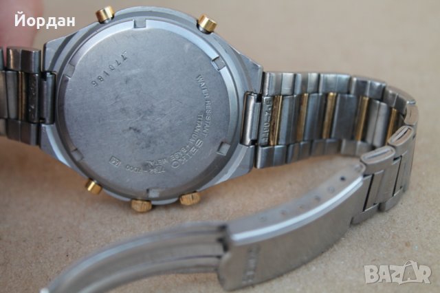 Мъжки часовник ''Seiko Titan'' хронограф, снимка 9 - Мъжки - 42782383